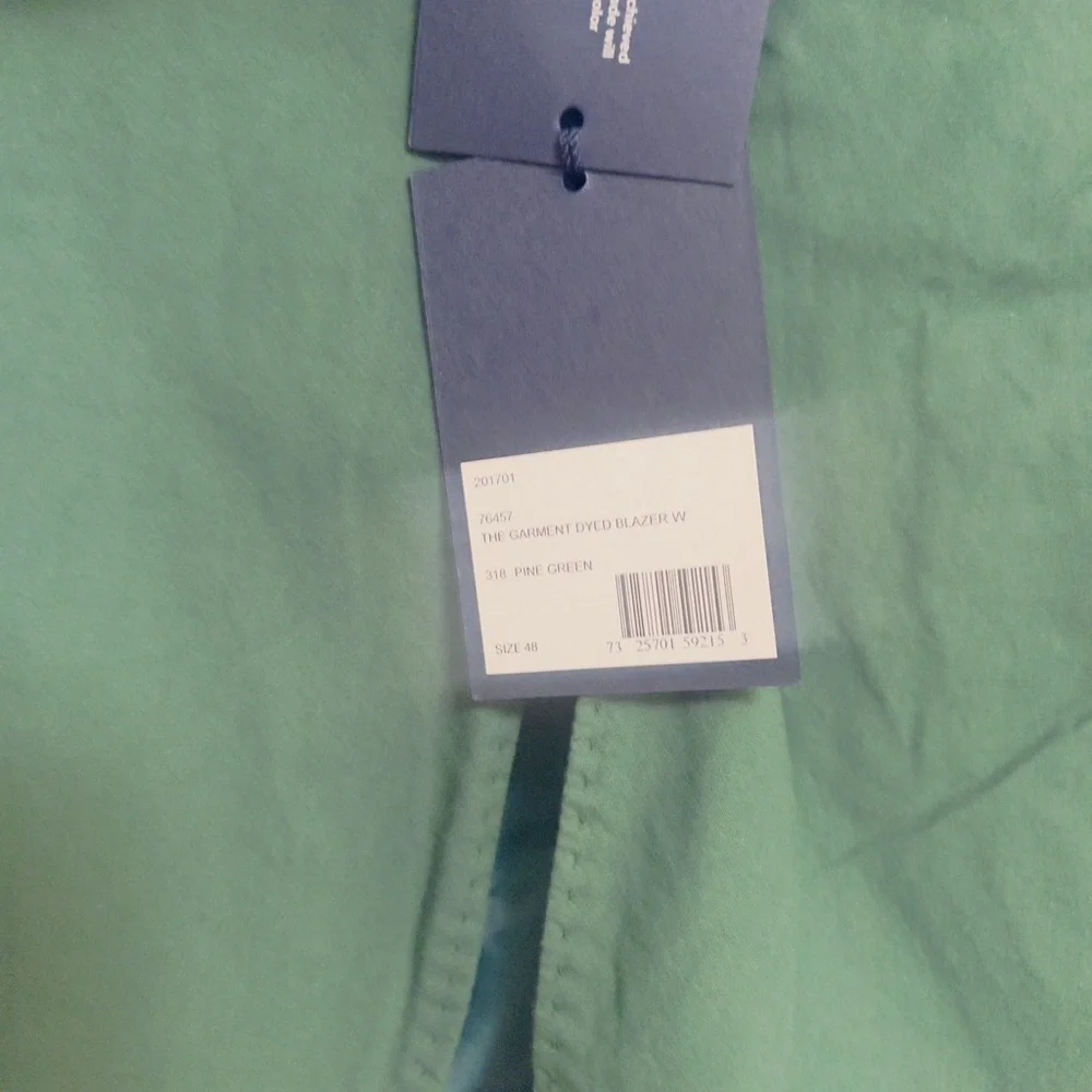 GANT Pine Green Blazer Jacket – Size 48 (Small) – New - Picture 3 of 3